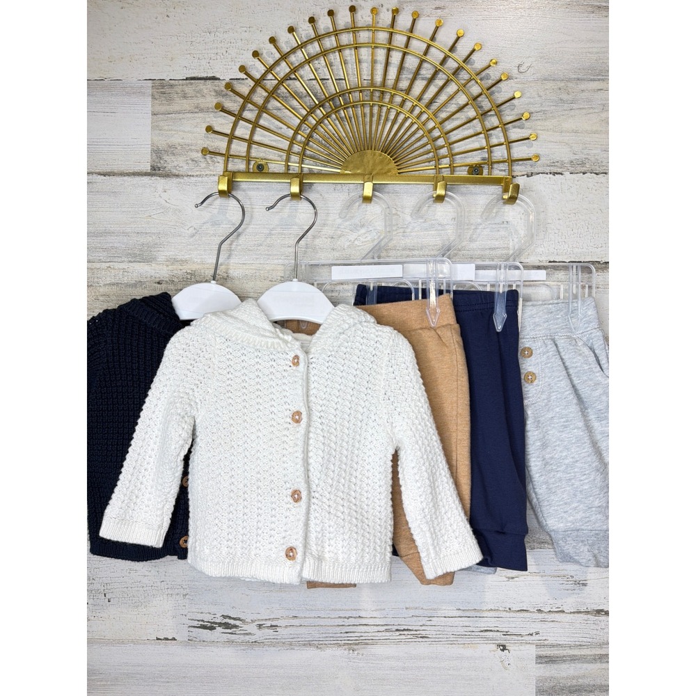 Tommy Bahama Carters Baby Boy 0-3M / 3M Knit Sweater Pants Bundle EUC‎